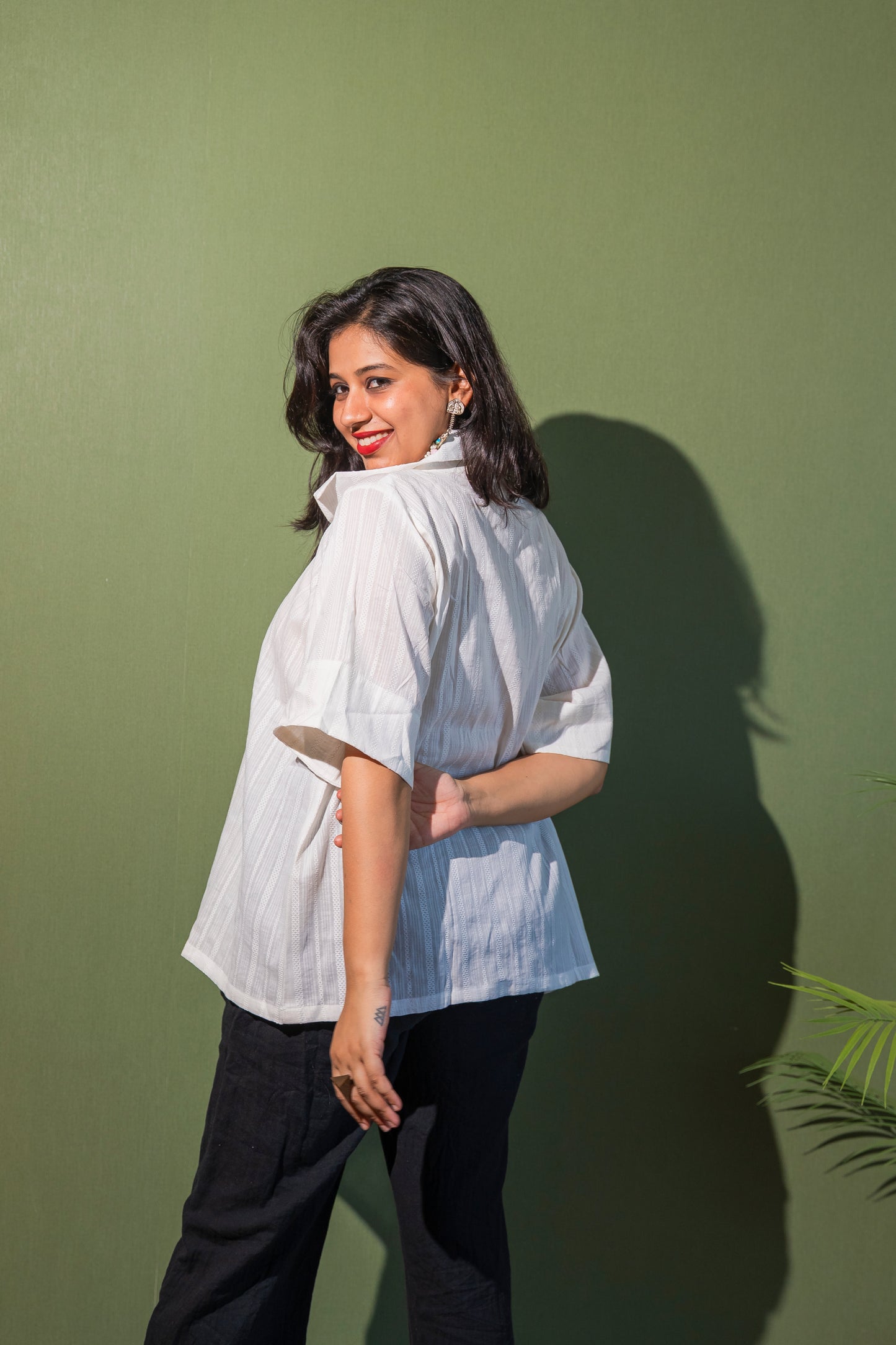 White Oversized Kurta