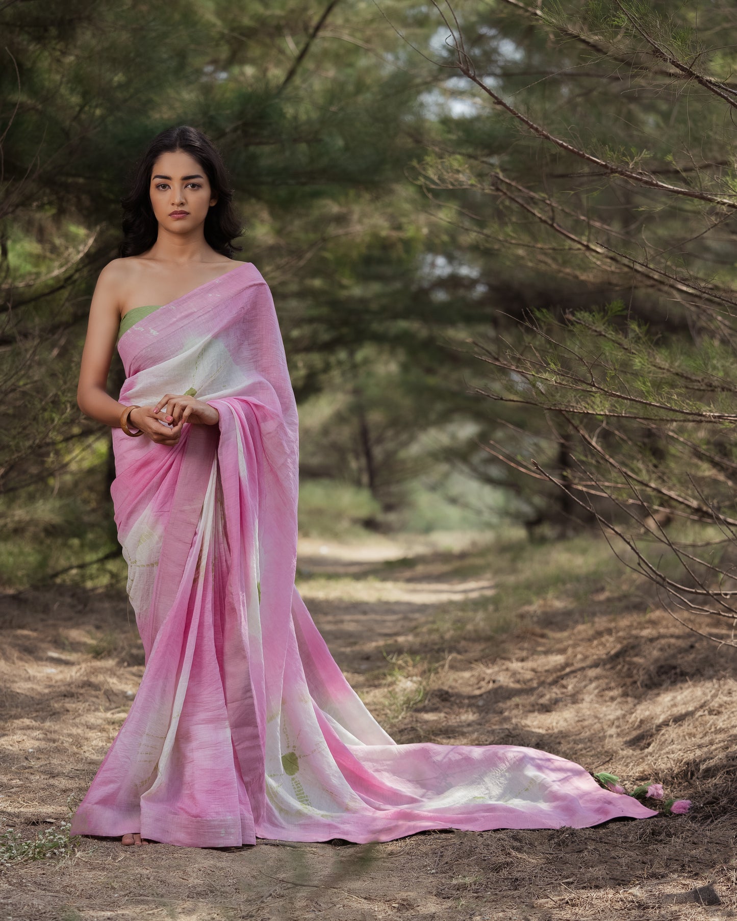 Tie-Dye Saree