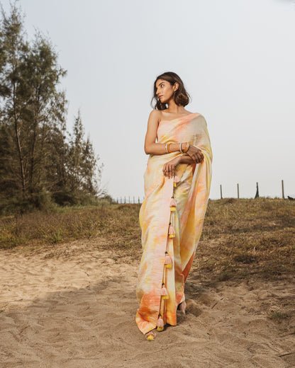 Tie-Dye saree