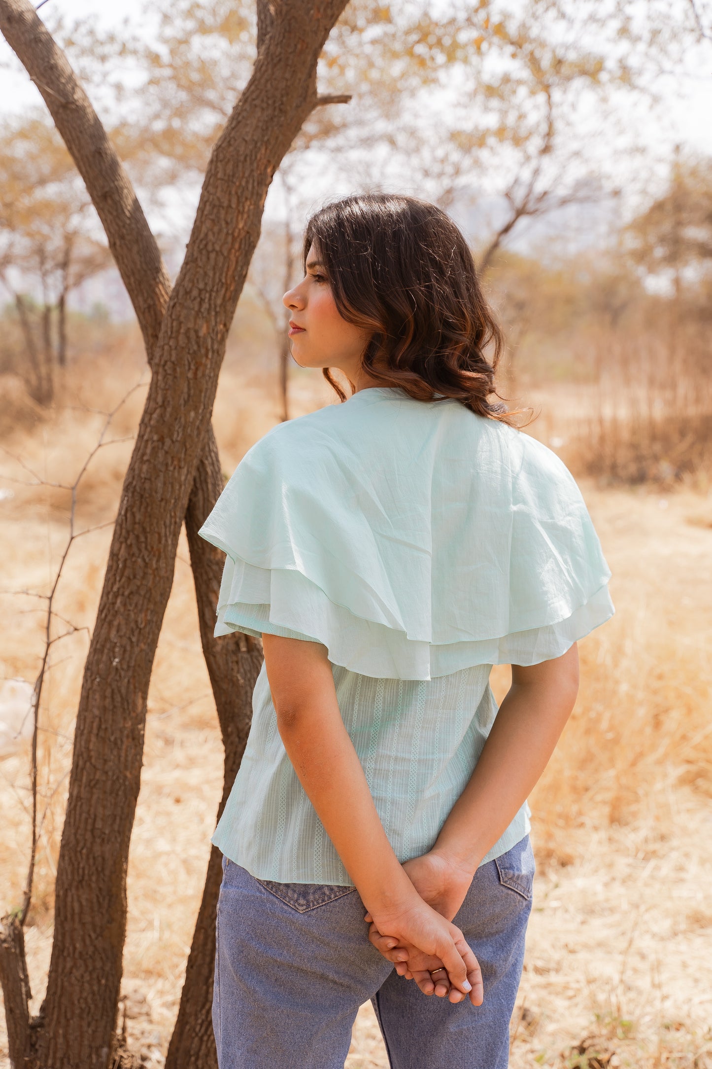 2 Layer Collar Top