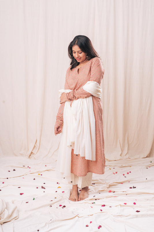 Zig Zag Churi sleeve Set