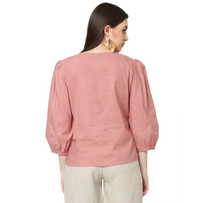 Pink 3-Flap Shirt