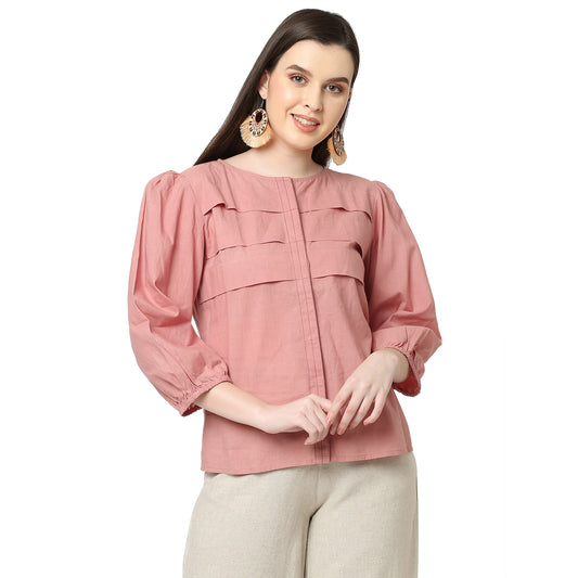 Pink 3-Flap Shirt