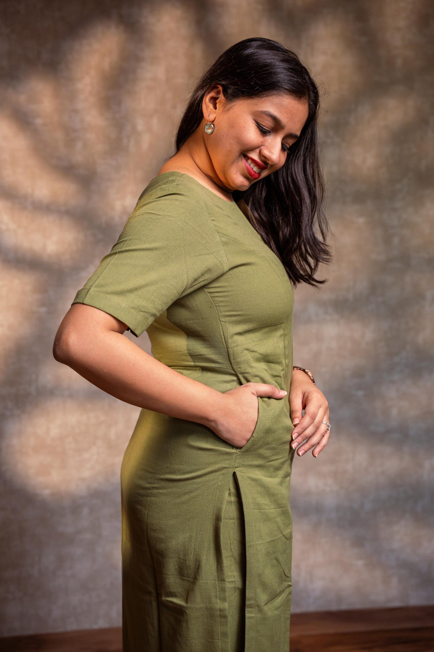 Light Green Straight Panel Kurta