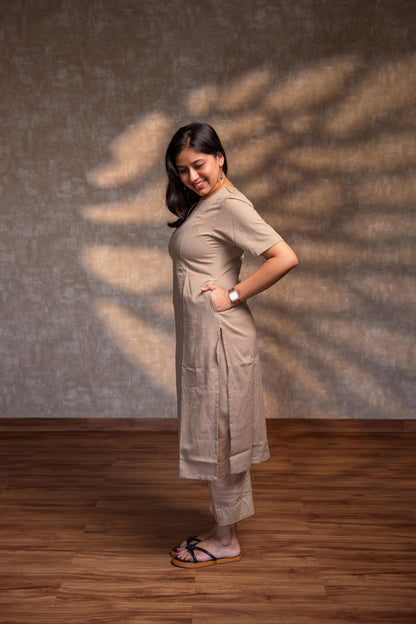 Varsha straight Panel Kurta Set