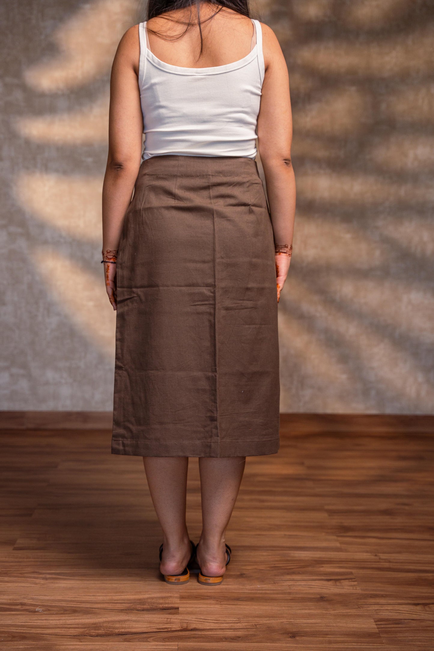 Nikita A-line Brown Skirt