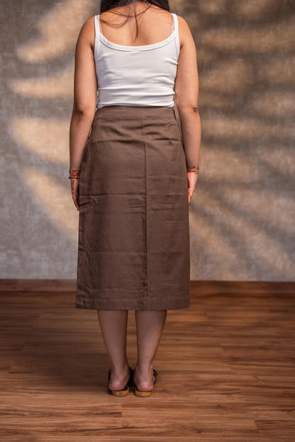 Nikita A-line Brown Skirt