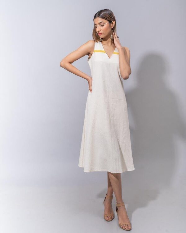 Back Button Dress - Image 3