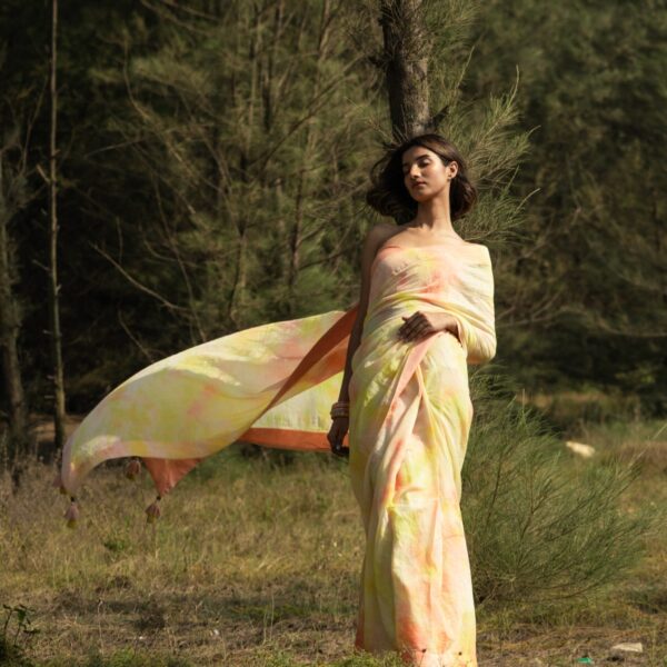 Tie-Dye saree