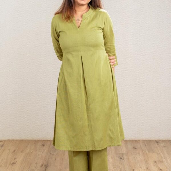 Green Pleat set