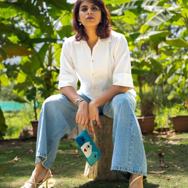 Cotton Linen White Shirt