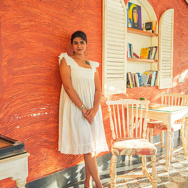 White Frill Dress